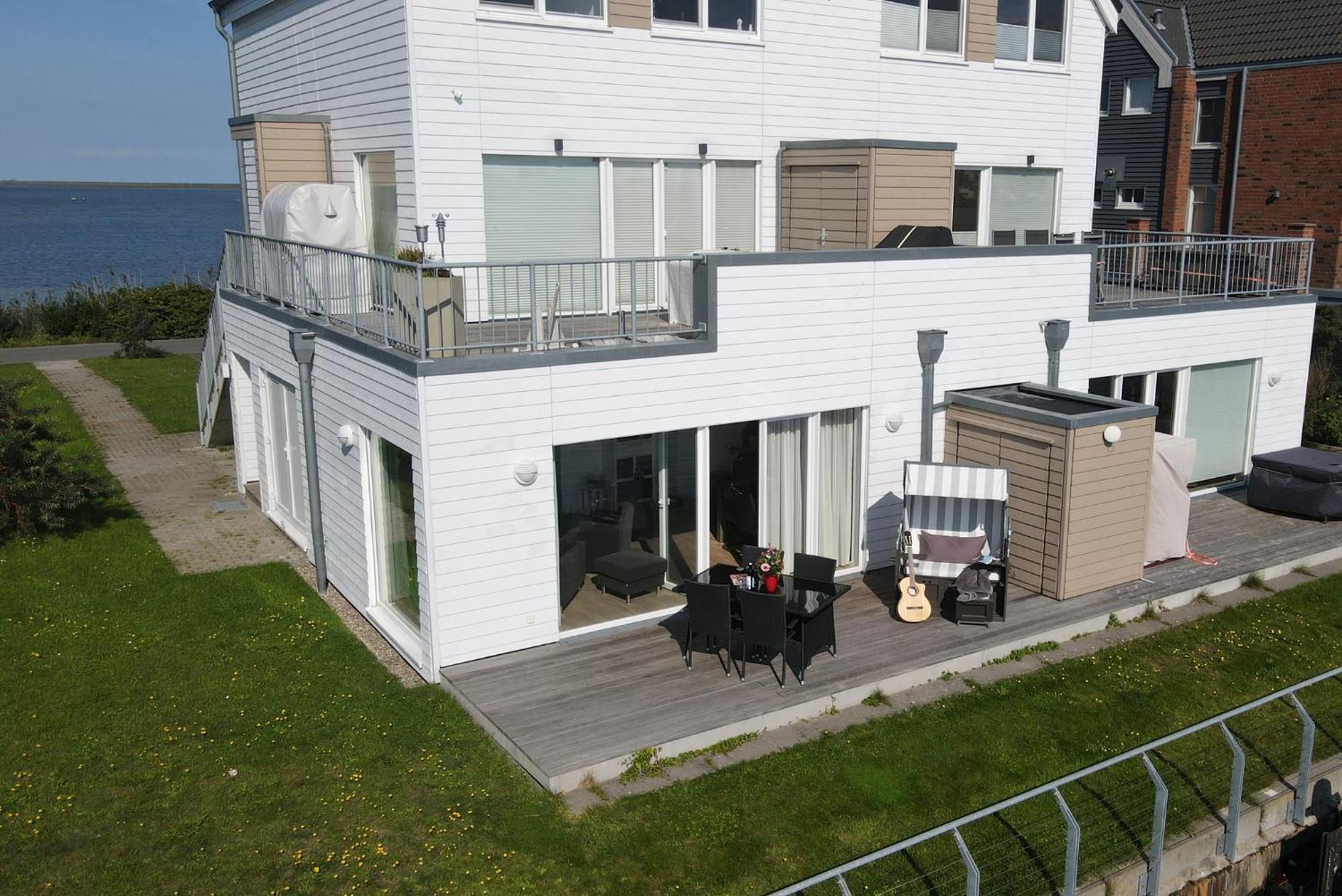 3-Zi-Fewo Brigantine 33 By Seeblick Ferien Oro, Wasserblick,Sauna Olpenitz Exterior foto